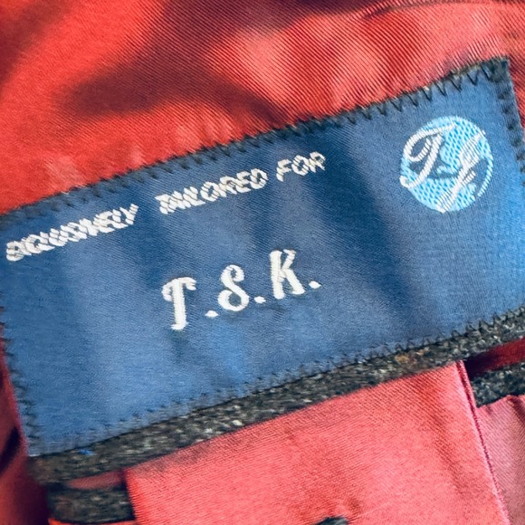 Innocenti Tailored for Tom James Men's Wool Blazer Plaid Checked Sport Coat 40R - Picture 13 of 14